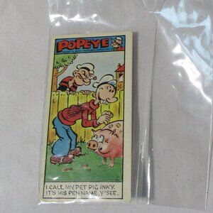 Primrose Sweets Popeye the Sailor Man Trading Card Cartoon